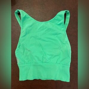 Free People Movement Women's XS/S crop Tank Top in lime green